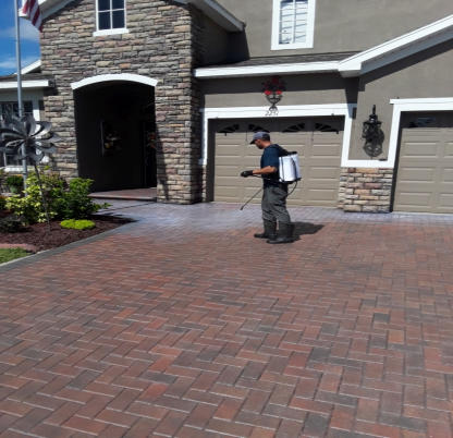 Paver Sealing - Delgado Pressure Cleaning